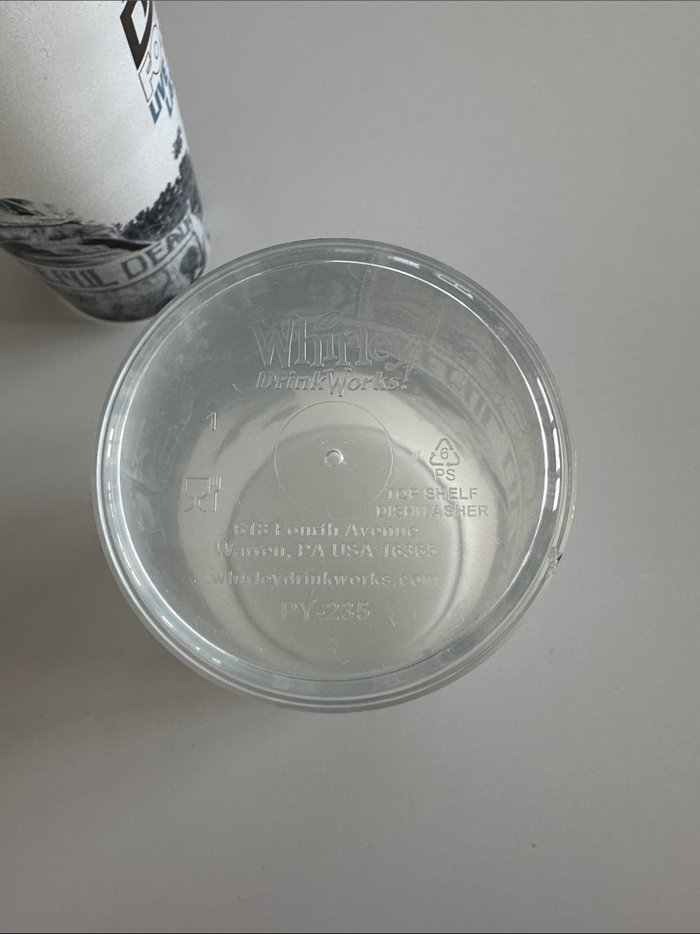 'Dead & Company’Dead Forever' White Event Disposable Tumbler - Picture 2 of 3